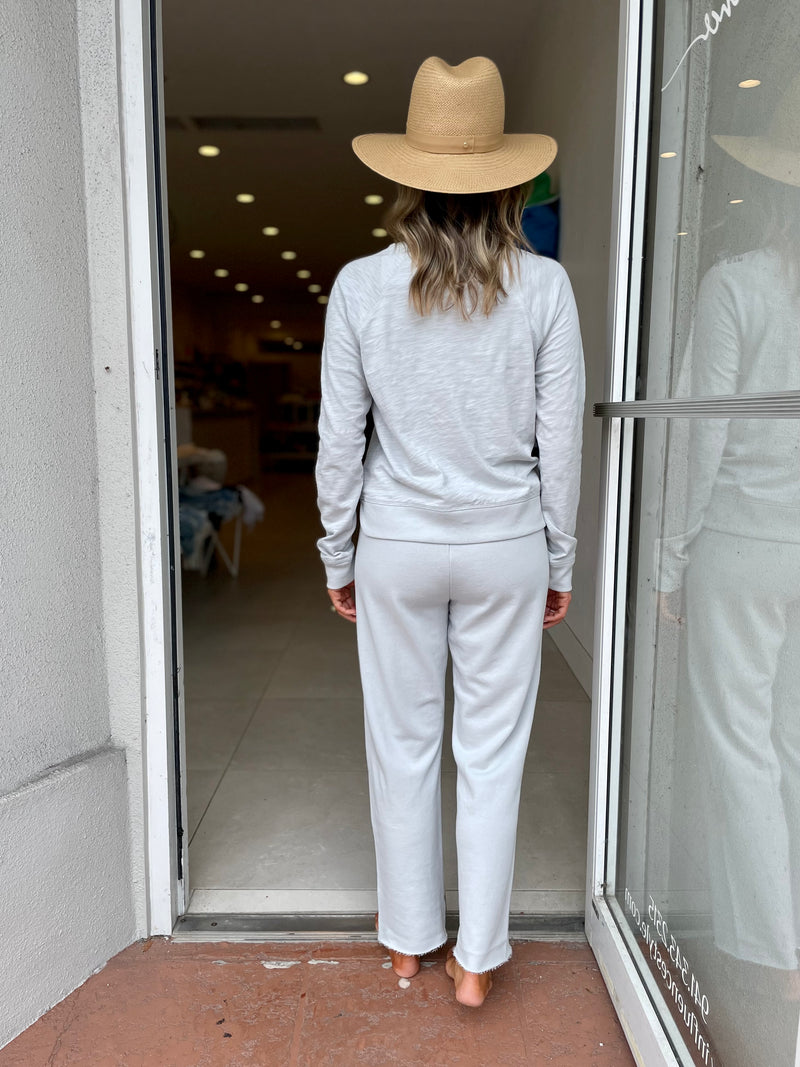 Dune Crop Pant / Grey Dawn