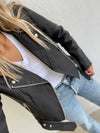 Tracy Moto Jacket / Noir