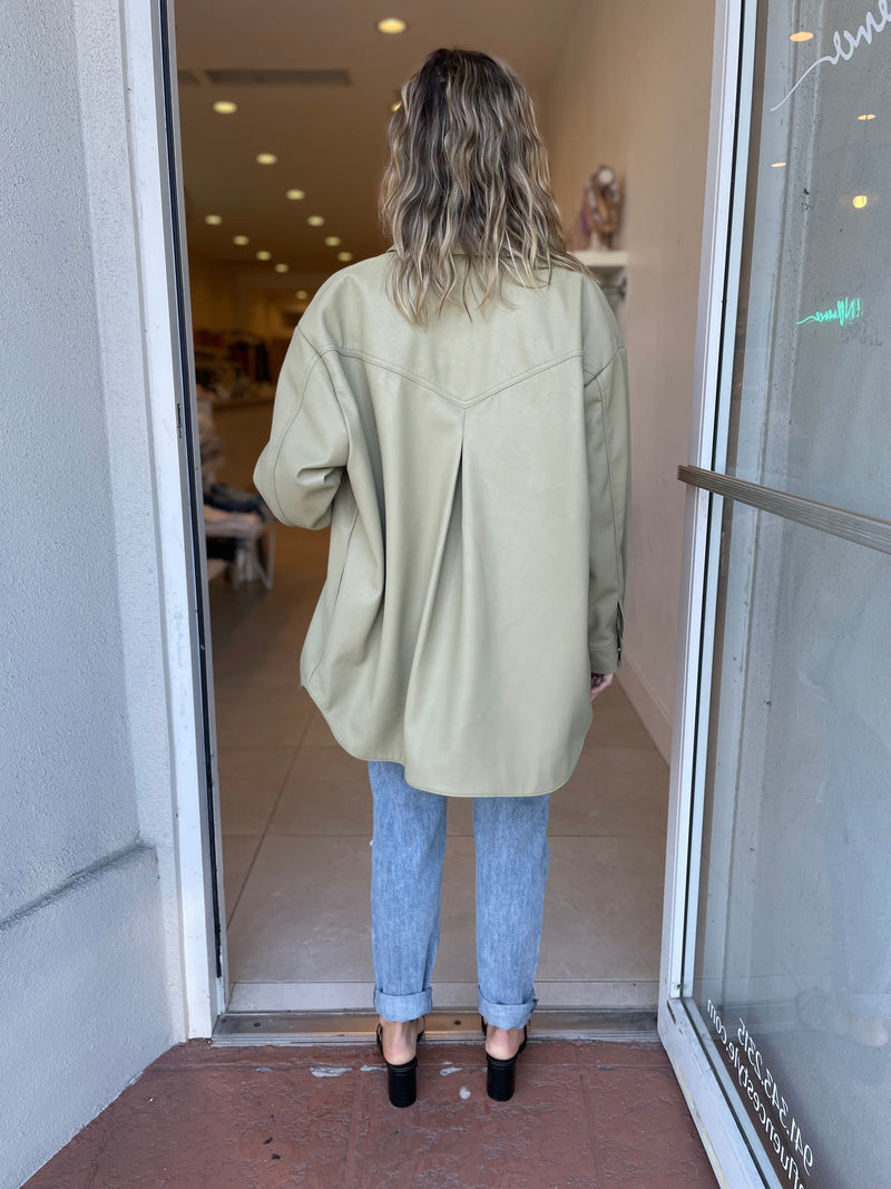Vegan Leather Jacket
