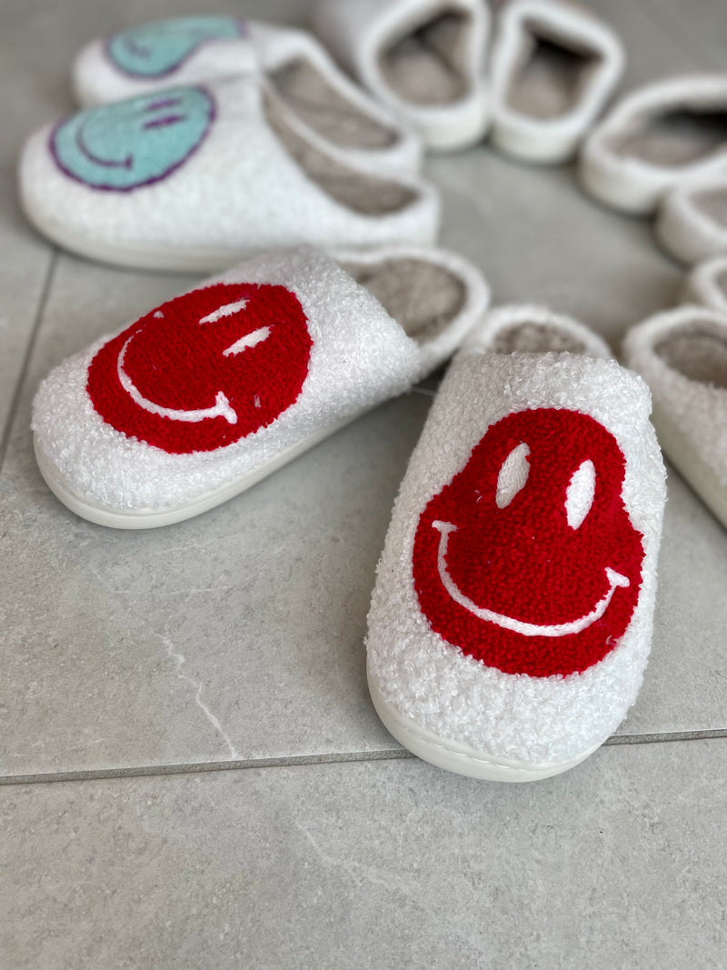 Smiley Slipper / Red