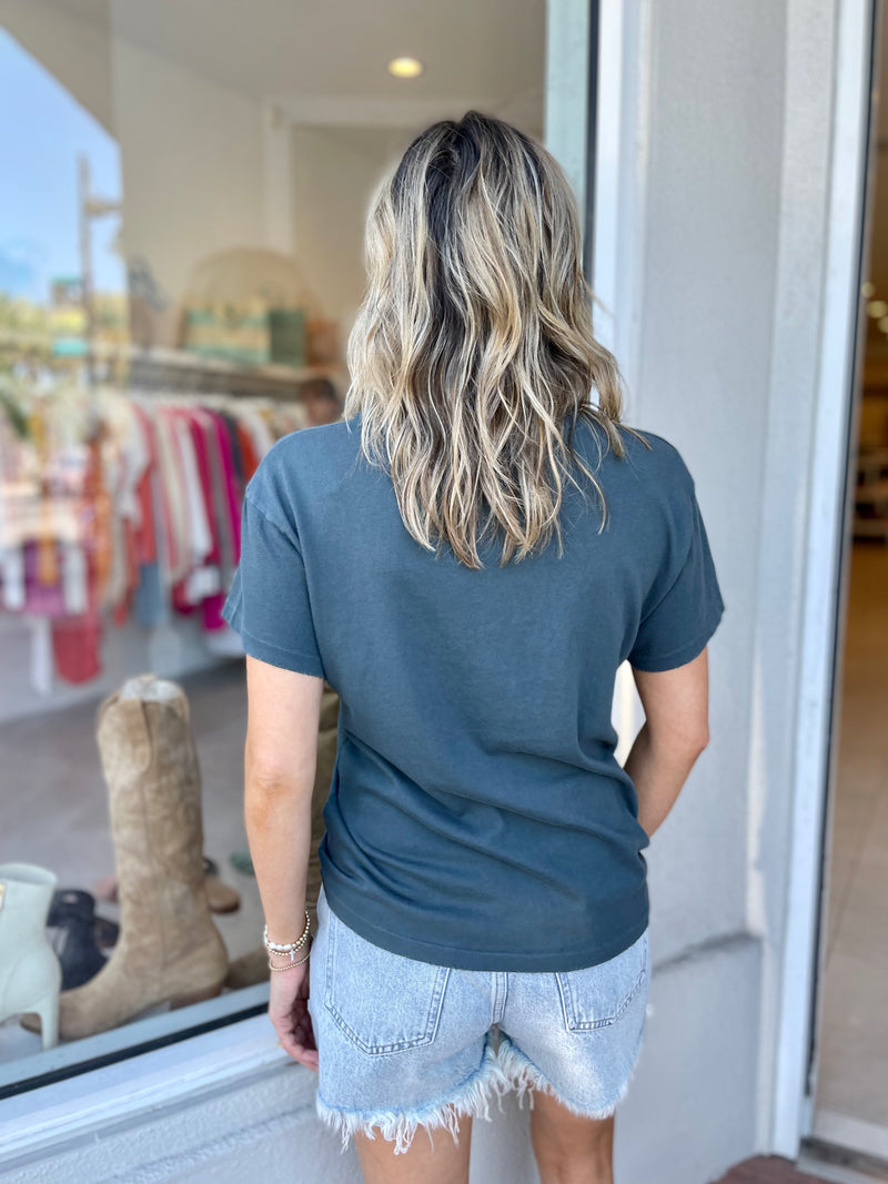 Maeve Super High Rise Cut Off / Hysteria