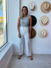 Penny High Rise Wide Leg Crop