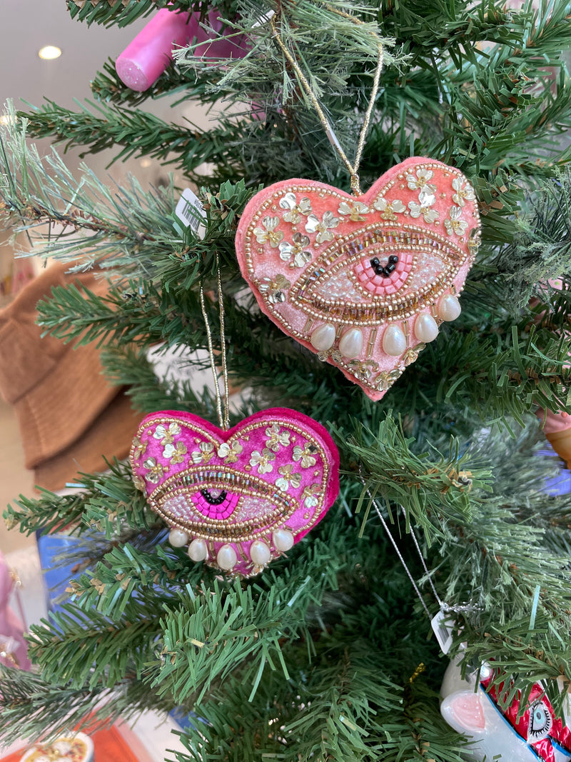 Heart Ojo Ornament