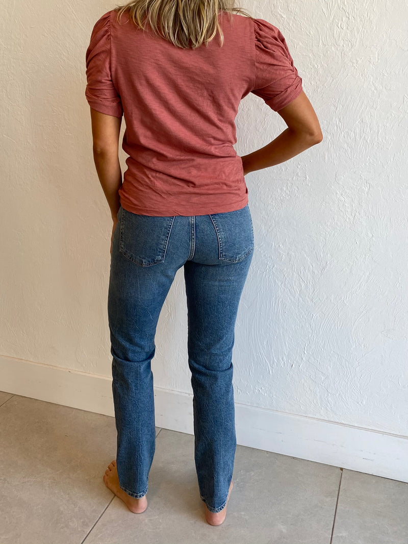 Olivia High Rise Slim in Tinker