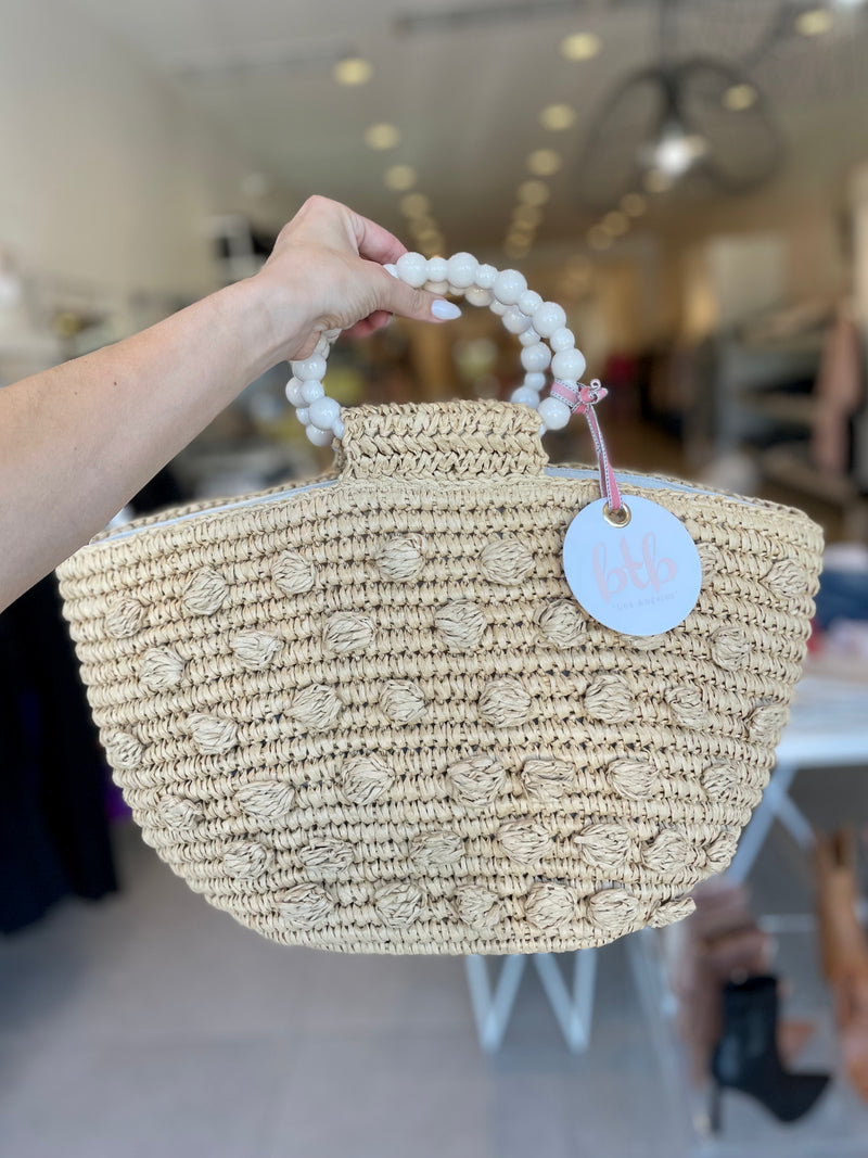 Opal Pom Pom Tote