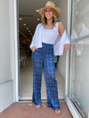 Crushed Tie Dye Pull On Pant