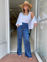 Crushed Tie Dye Pull On Pant