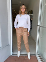 Adene Vegan Leather Pant