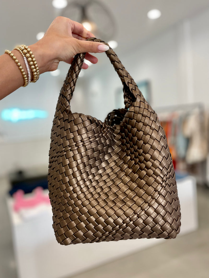 Woven Hobo Bag