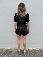 Belle Sequin Shorts