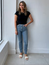 Sheryl Baby Tee / True Black