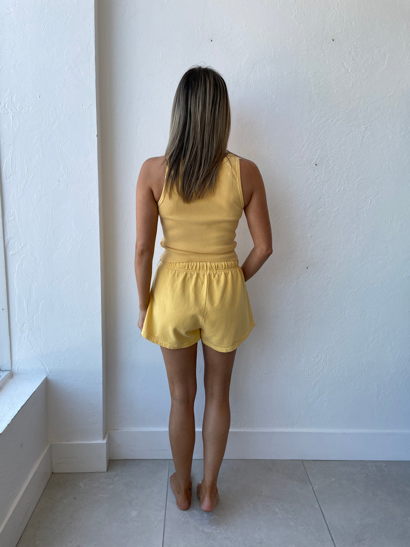 Aruba Fleece Shorts / Honeycomb