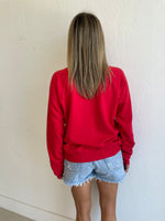 USA Embroidered Sweatshirt / 5 COLORS