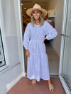 Shirred Tiered Dress