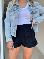 Talia Front Pocket Shorts